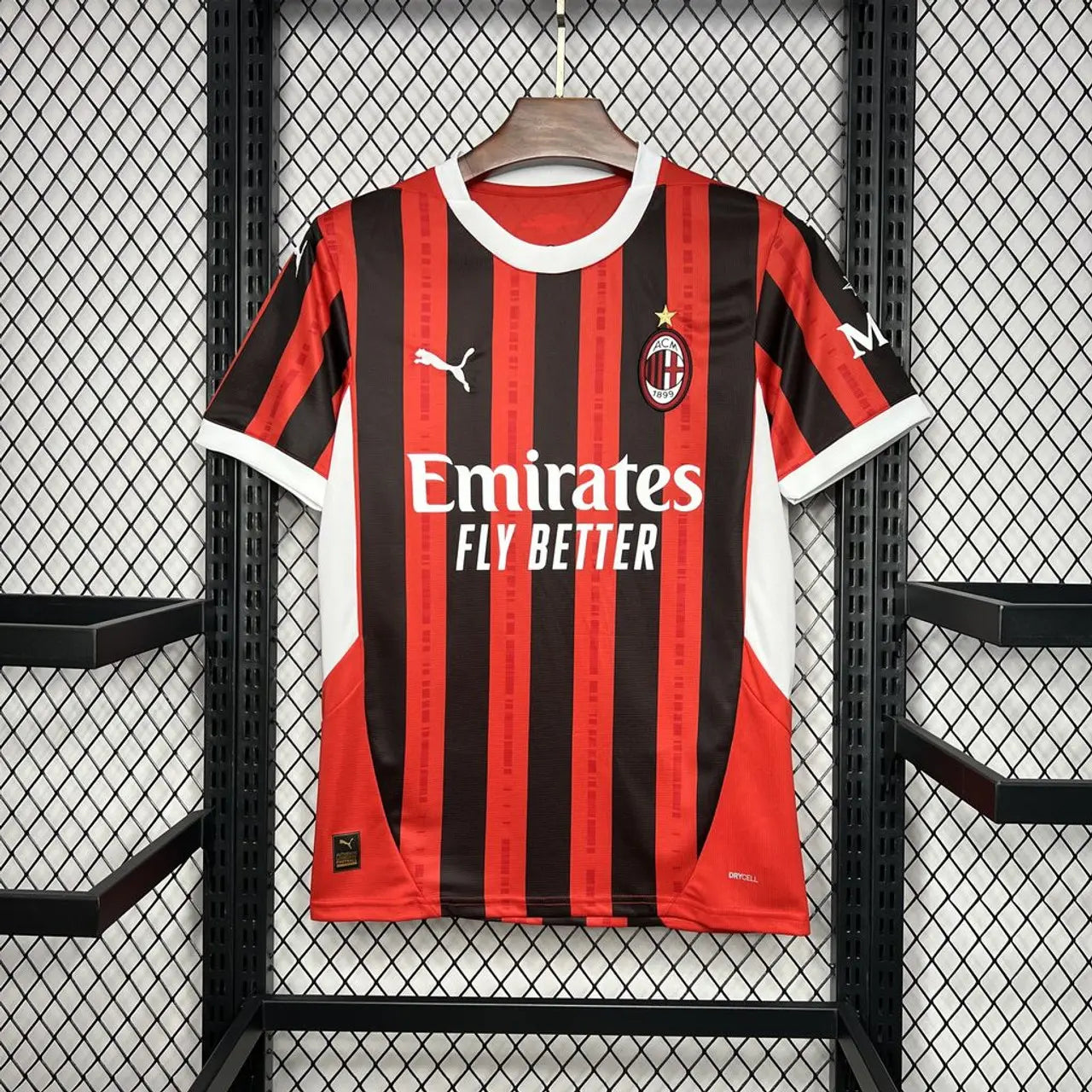 AC Milan Champions League New Home Soccer Jersey