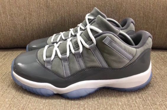 The Air Jordan 11 Low Cool Grey