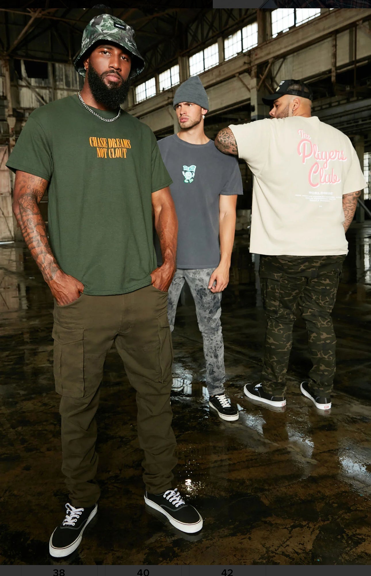 Summer games slim cargo jeans