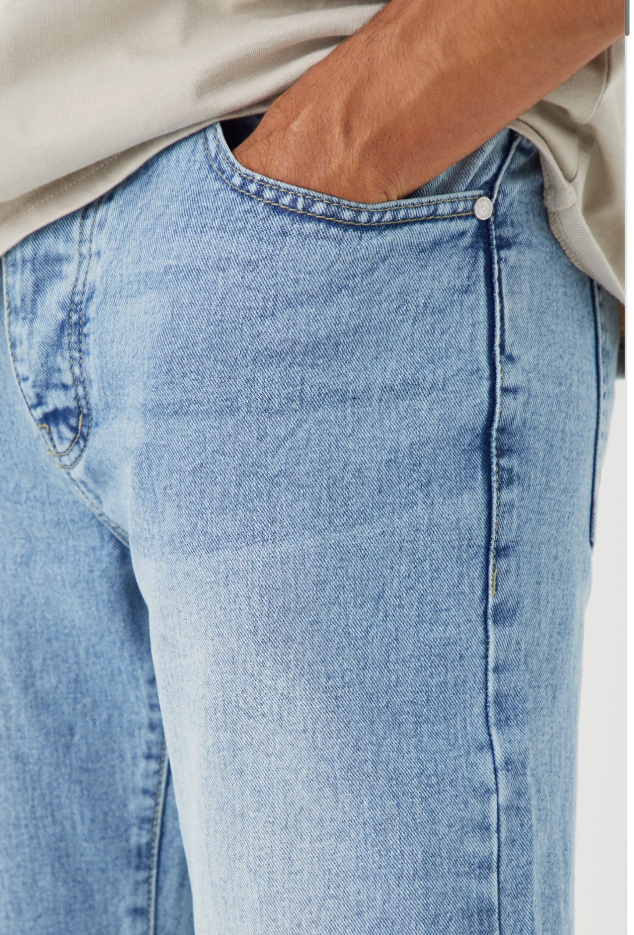 straight rigid jeans