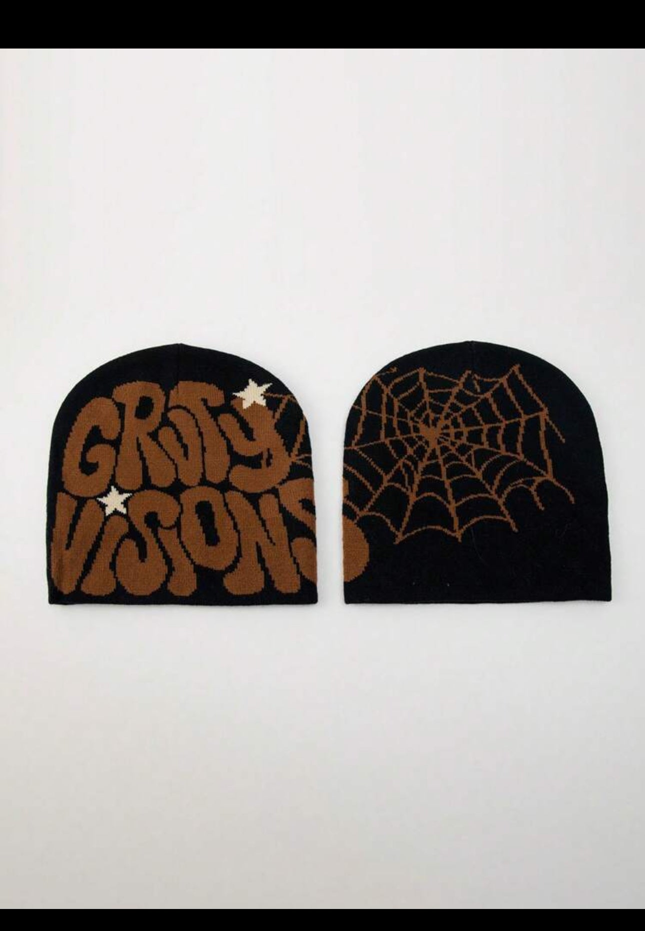 Letter jacquard beanie (all colors)