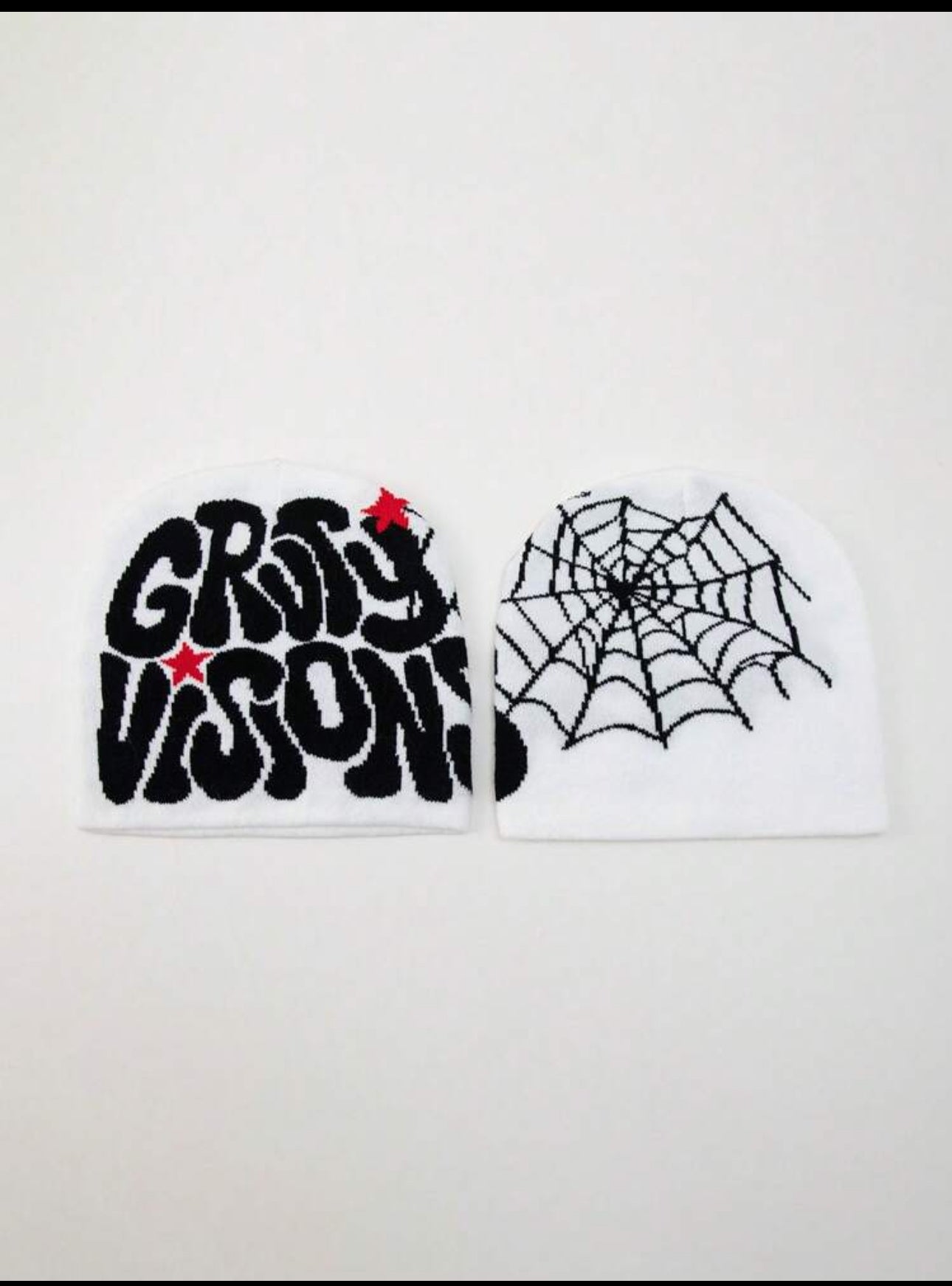 Letter jacquard beanie (all colors)