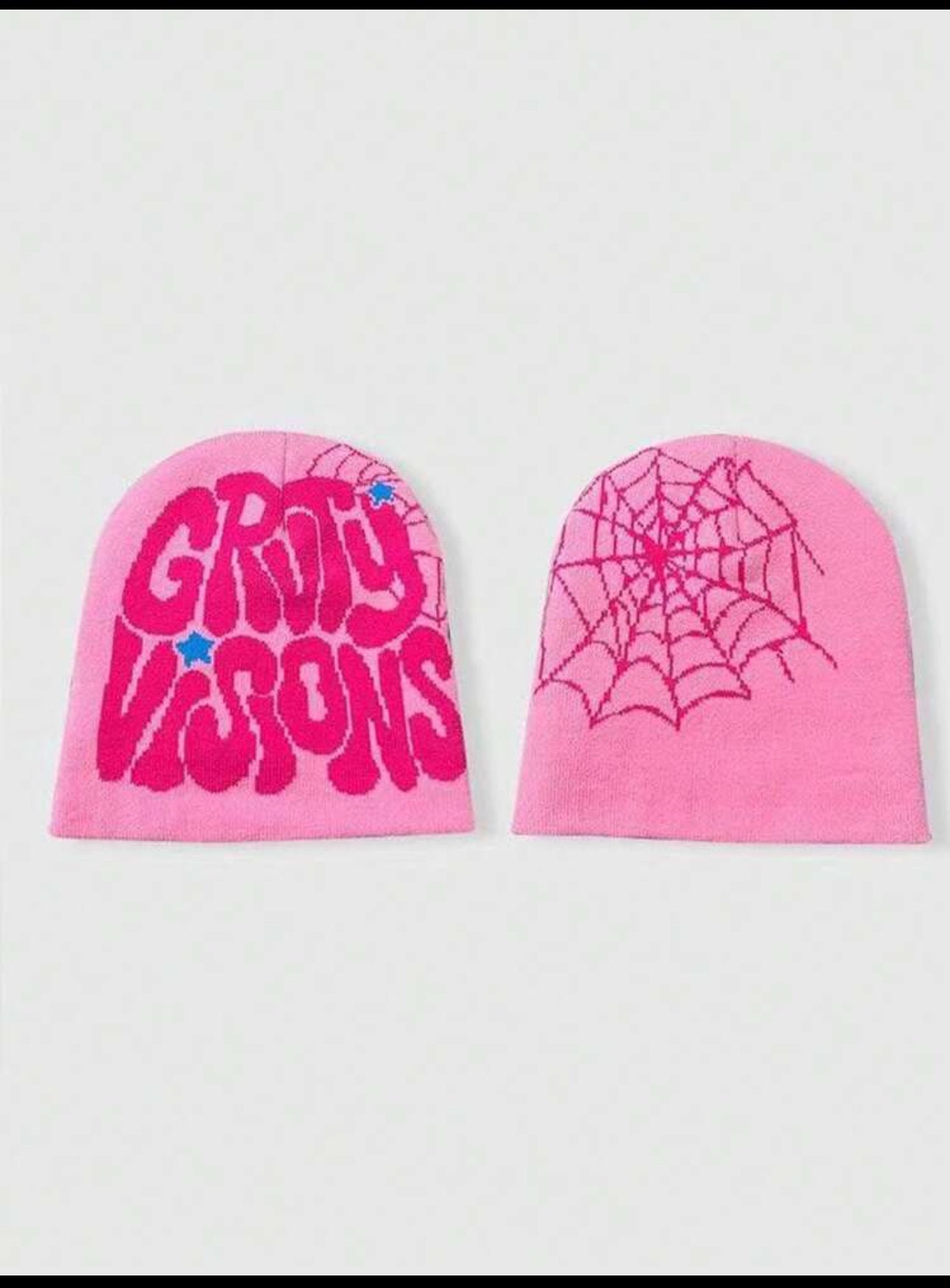 Letter jacquard beanie (all colors)