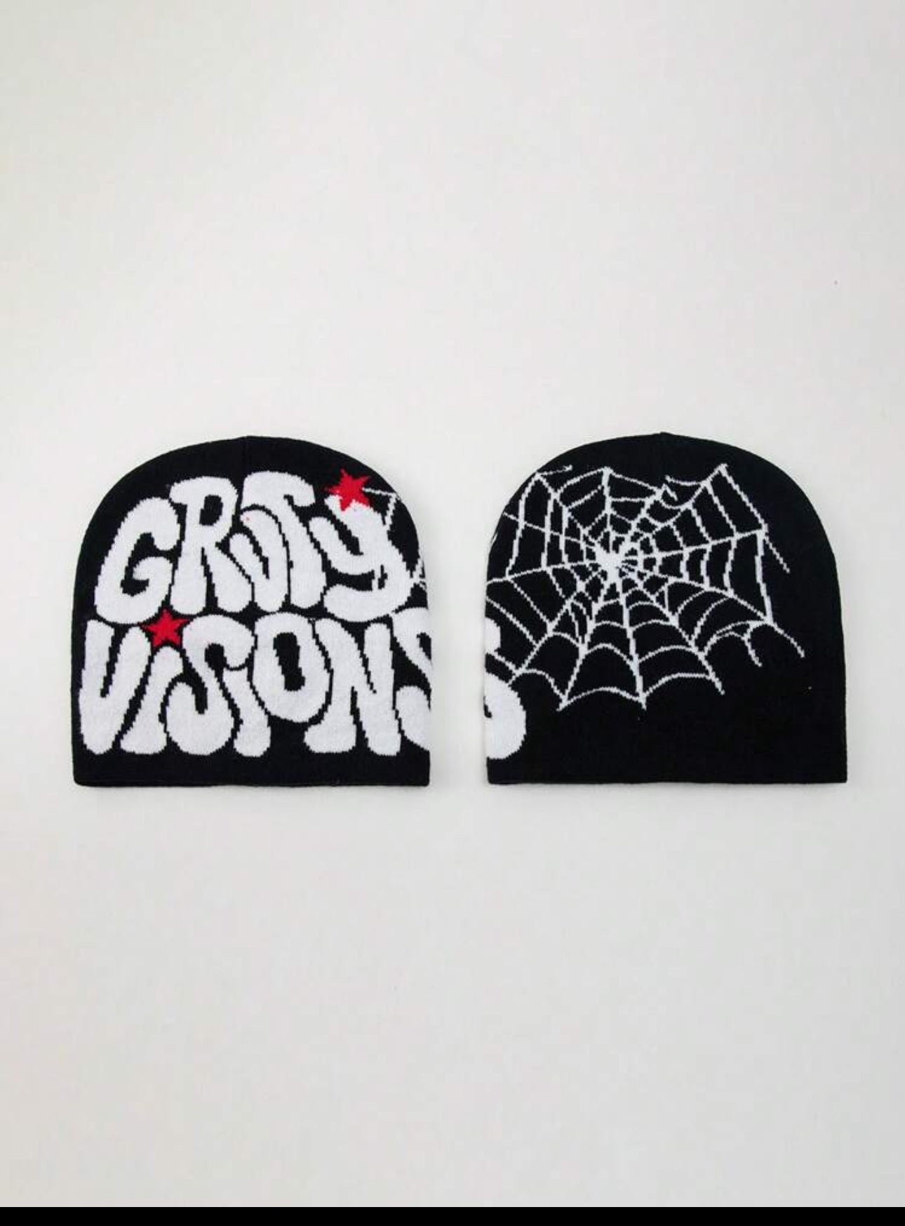 Letter jacquard beanie (all colors)
