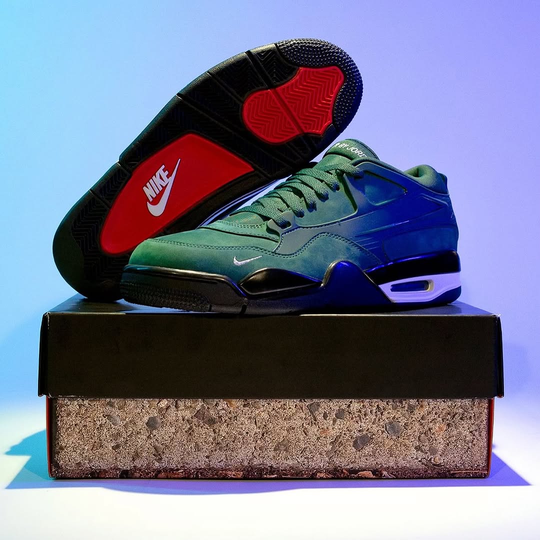 Jordan 4 RM X Nigel sylvester (Bike air) Green