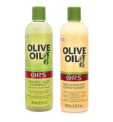 ORS olive oil shampoo & conditioner