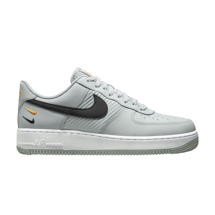 Gray Air Force 1Low Double Swoosh