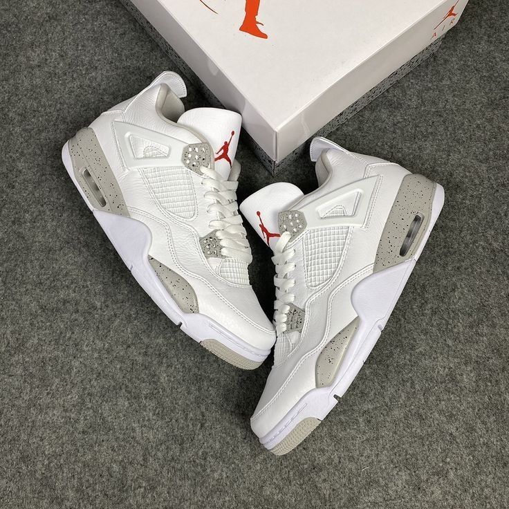 Air Jordan 4 Retro White Orio