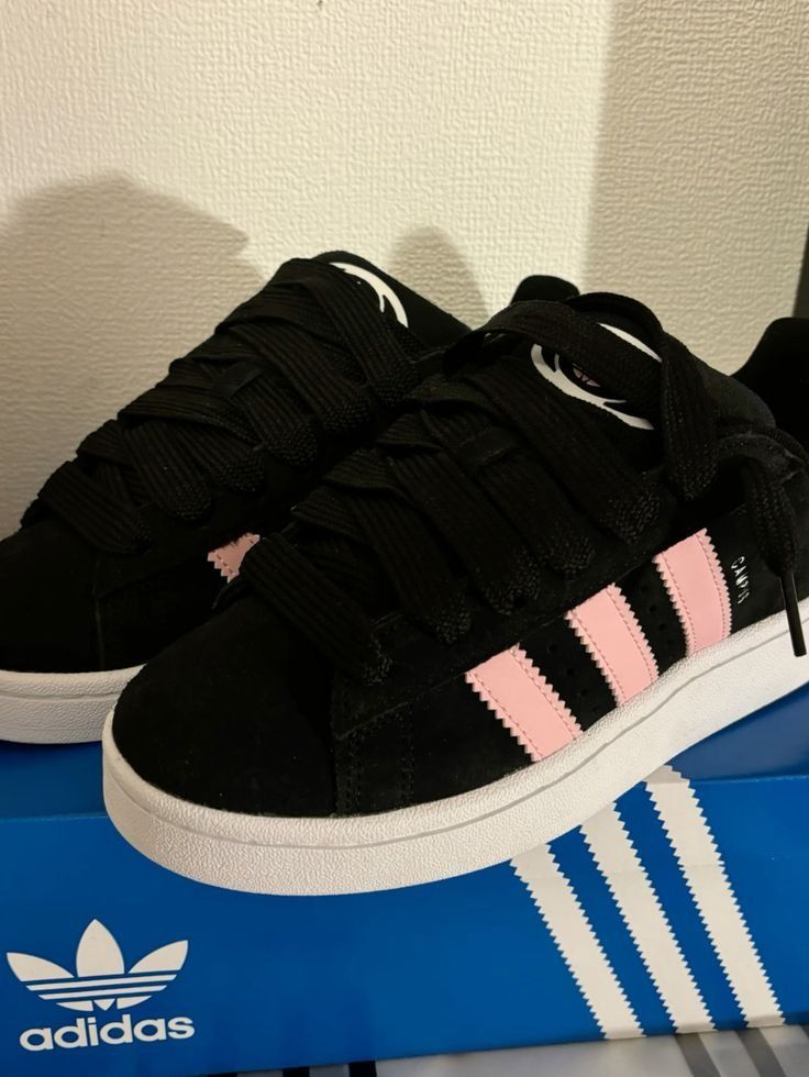 Adidas Campus Black & Pink