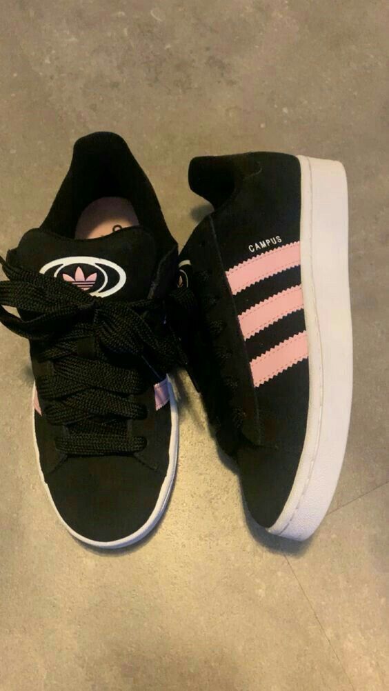 Adidas Campus Black & Pink