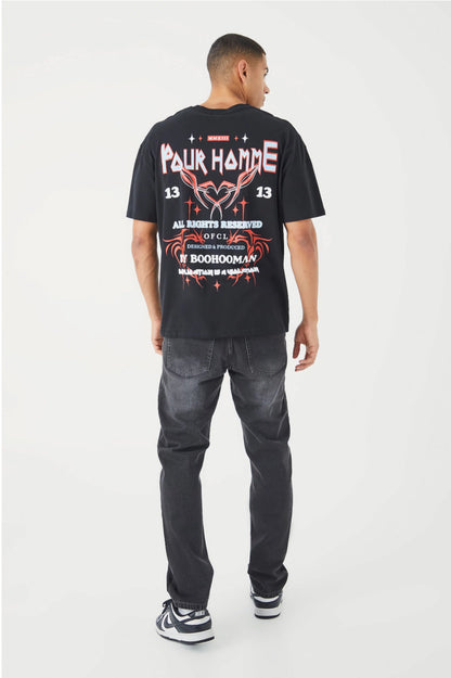 STRAIGHT-LEG JEANS