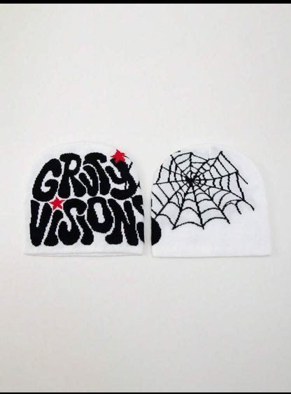Letter jacquard beanie (all colors)