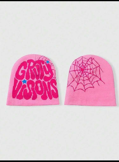Letter jacquard beanie (all colors)