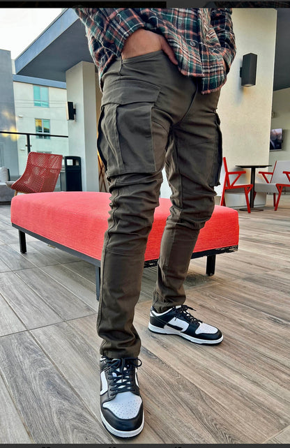Summer games slim cargo jeans