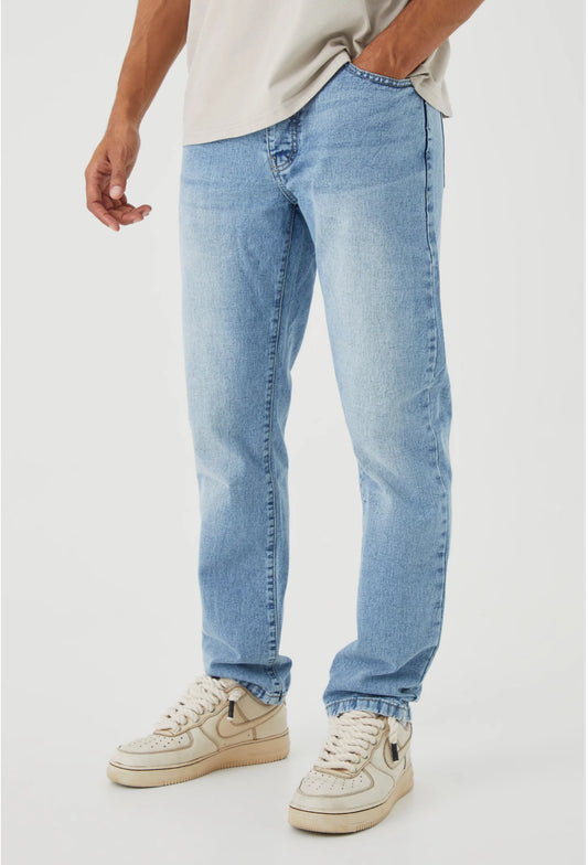 straight rigid jeans
