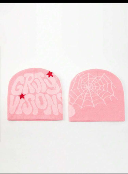 Letter jacquard beanie (all colors)
