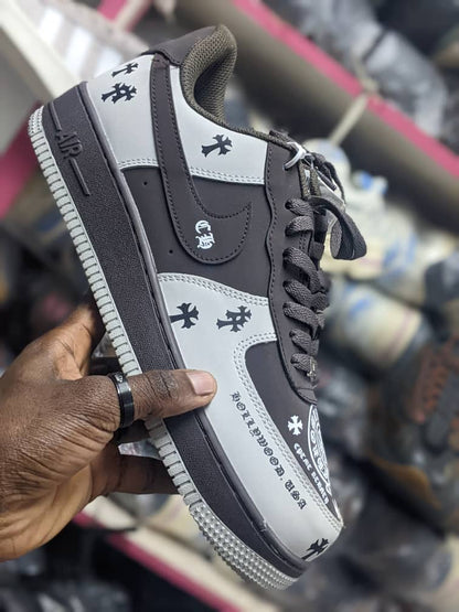 Nike Airforce 1 low 07( chrome hearts)