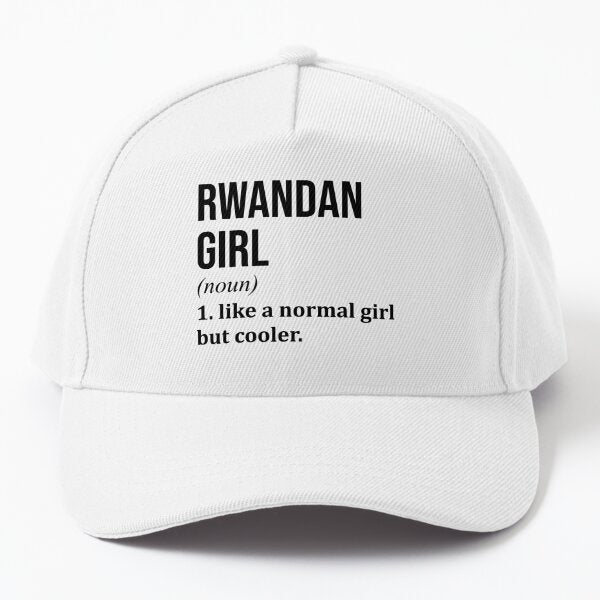“Rwandan girl” baseball cap