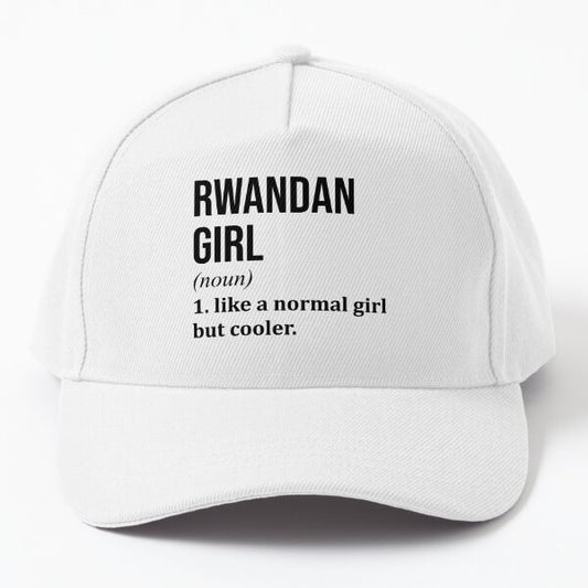 “Rwandan girl” baseball cap