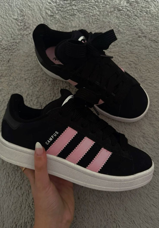 Adidas Campus Black & Pink